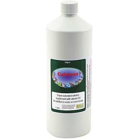 Garden Feathers Calcivet - 1L - Liquid Calcium & D3 Bird Supplement Cover