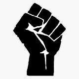Black Lives Mater Power Fist Sticker Vinyl Bumper Sticker Decal Waterproof 5'