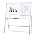 VIZ-PRO Magnetic H-Stand Whiteboard / Adjustable Dry Erase Easel,36 x 48 Inches