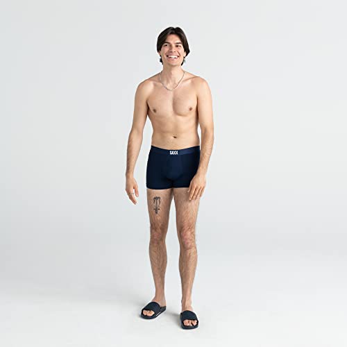 SAXX Underwear Co. Men's Underwear with Pouch Vibe Super Soft Trunk3