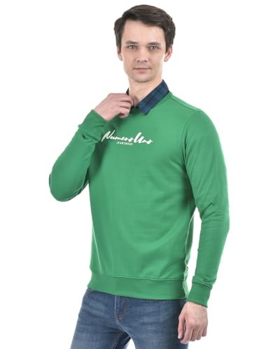 Image of Numero Uno Men's Varsity Red Statement Sweatshirt