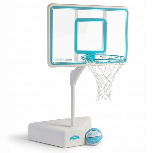 Dunn-Rite Splash & Shoot Pool Basketball Hoop, Adjustable He...