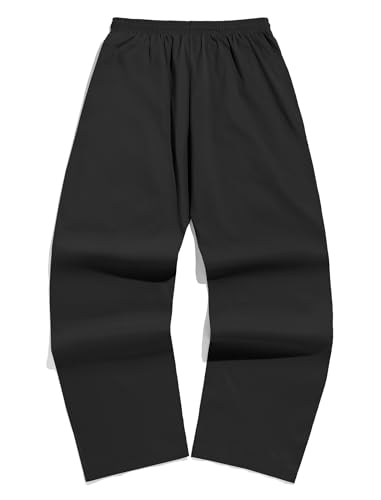 ZAFUL Cargo Pants for Men Workout Joggers Casual Hiking Pants Work Baggy Loose Drawstring Track Sweatpants with Multi Pockets2