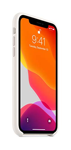 Image of Apple Silicone Case (for iPhone 11) - White