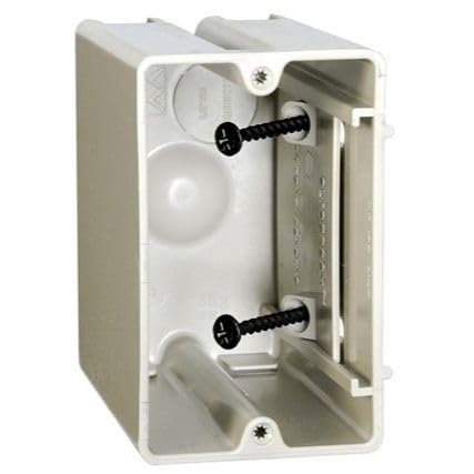 SB-1 New and Old Work Adjustable Single Gang Electrical Box