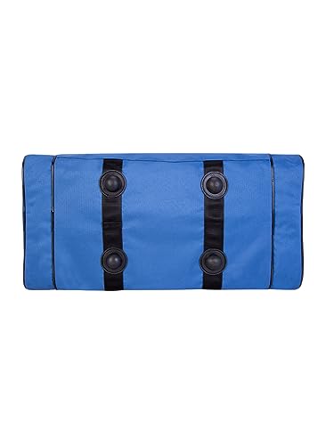 Image of COSMUS Spark 42 Litre Stylish Spacious Weekender Duffle Bag Overnighter Travel Duffel Bag (Royal Blue)