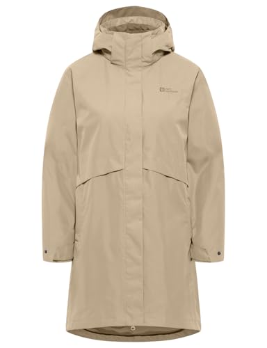 Jack Wolfskin Damen Baylight 3in1 W Coat, Anis, XXL EU