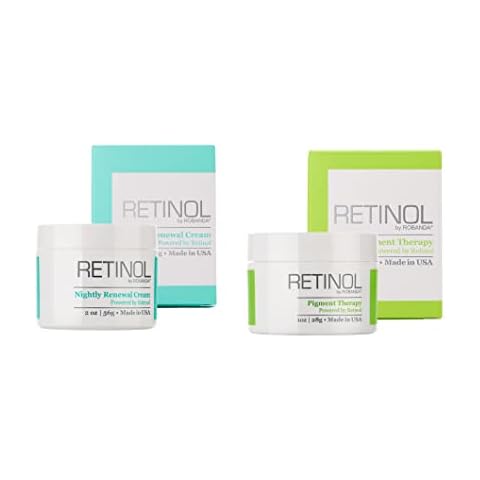 Robanda Retinol Glow & Repair Set: Daily Renewal Cream & Nightly Renewal Cream Cover