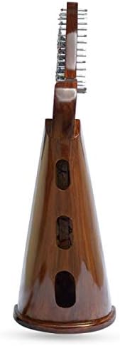 22 Strings Harp Irish Celtic Highland Solid Rosewood Round shape Nylon Lever Tuning Key Extra Set included 34 inches tall Roseback