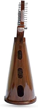 22 Strings Harp Irish Celtic Highland Solid Rosewood Round shape Nylon Lever Tuning Key Extra Set included 34 inches tall Roseback