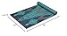 Gaiam Yoga Mat Premium Print Reversible Extra Thick Non Slip Exercise & Fitness Mat for All Types of Yoga, Pilates & Floor Workouts, Caspian Trance, 6mm