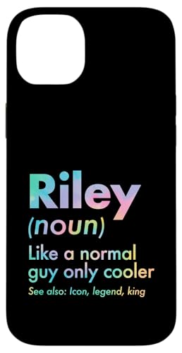 Riley Like A Normal Guy Only Cooler Legend King �t�@�[�X�g�l�[�� �X�}�z�P�[�X iPhone 14 Plus �p