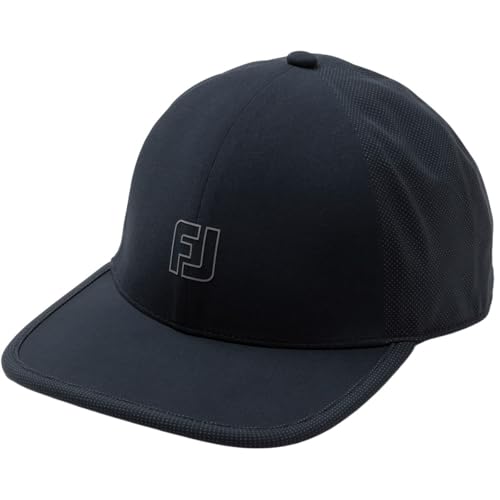 FootJoy HydroSeries Golf Rain Hat, Black