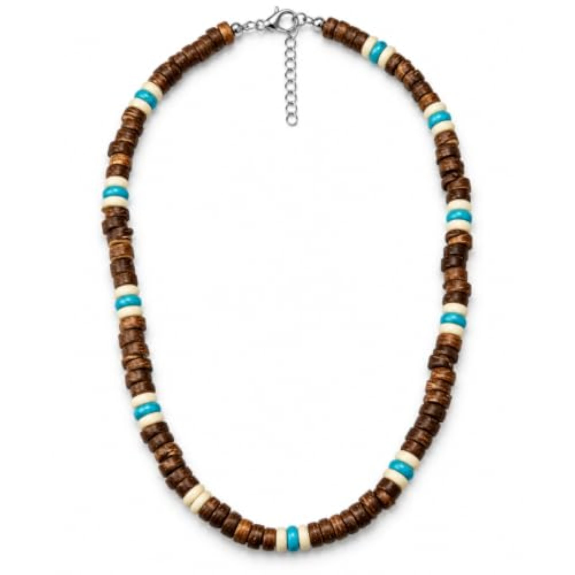 Coastal Soul Beaded Necklace, Adjustable Design