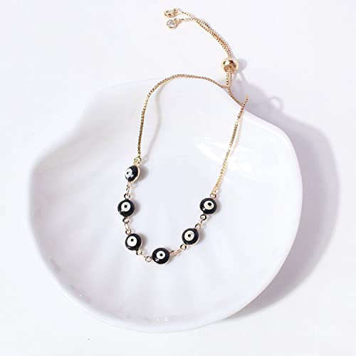 Image of Young & Forever Evil Eye Protection Bracelets for Women & Girls | Nazar Battu Adjustable Charms | Multi-style Spiritual & Fashion Jewelry