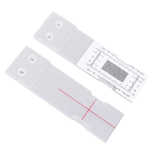 Medidor de grietas acrílico para monitoreo miniatura 3