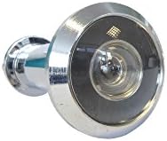 Gerda Polished Chrome Wide Angle 180° Door Viewer with Spy Hole - 50mm-75mm