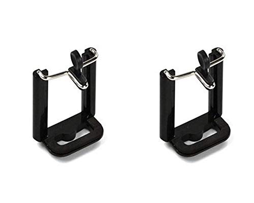 Image of Shahn Camera Stand Clip Bracket Holder Tripod Monopod Mount Adapter for Mobile Phone (Selfie Bracket Set of 2)