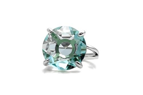 Bague déclaration topaze bleue pour illuminer vos tenues de soirée chic
