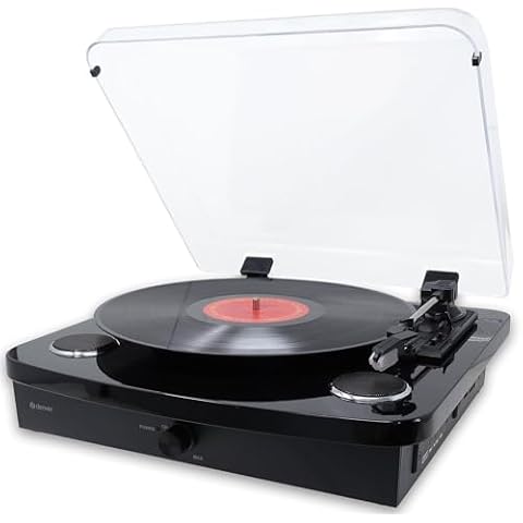 Denver VPL-230 Record Player with Bluetooth Cover