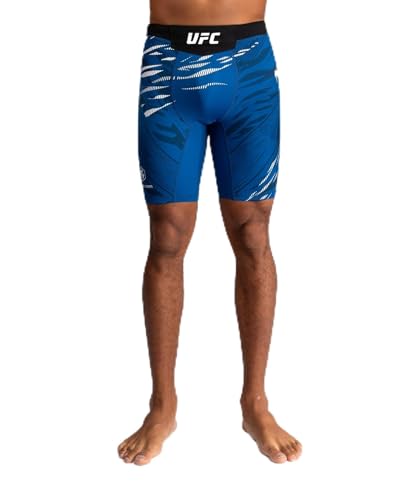 Tessuto leggero, Venum Authentic UFC Fusion Fight Night Vale Tudo Short Pantaloncini, Blu, XS Uomo
