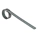 Dixon F Series Stainless Steel Pre-Formed Center Punch Band Clamps, 3/8" Bandwidth - 1-3/8" ID (100 pack)