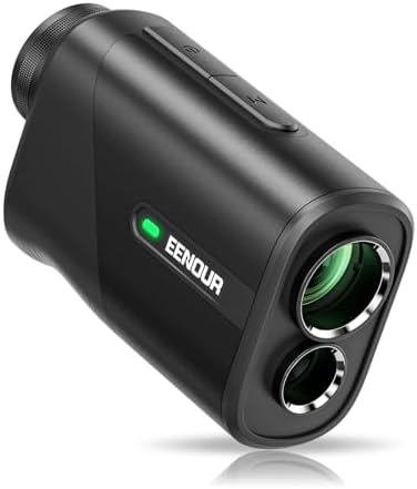 （06:30時点） EENOUR ゴルフレーザー距離計 U1000PRO+ ミニ 3点間測定 最速0.04S測定 OLED赤緑表示 高透過レンズ 1093yd対応 超小型 高低差測定ON/OFF ピンロック 競技対応 距離計測器 Mini 超軽量 127g 6倍望遠 振動機能 水平測定 充電式 IP54 防塵防水 専用ケース付き(ブラック)