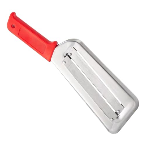 Cortador de alimentos en la cocina,Cortador de verduras de acero inoxidable | Utensilio de cocina con base antideslizante para ensaladas, saltear, zanahorias, cebollas, patatas, col