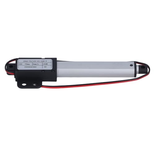 Mini actuador lineal eléctrico de aluminio con carrera de 75 mm y rendimiento superior 2