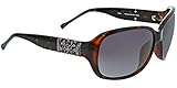 Vera Bradley Women's Ginnie Polarized Wrap Sunglasses, Mahogany Medallion, 64 mm