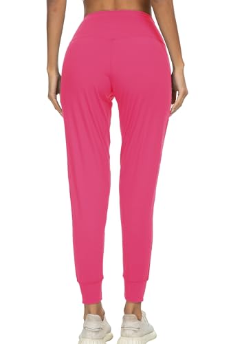 Image of Women's Joggers with Pockets, Hiking Cargo Water Resistant Lightweight Pants for Women Workout Athletic Travel Camping
