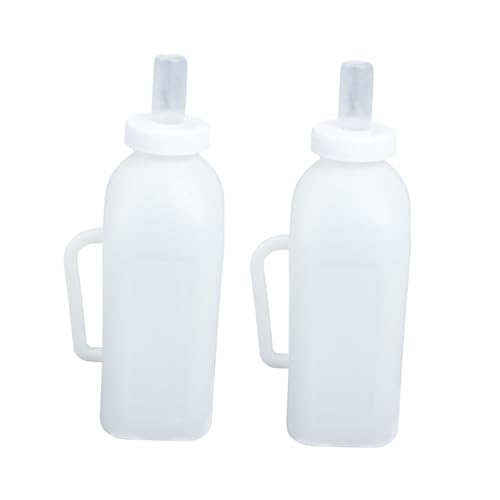 BCOATH Calf Milk Bottle Nursing Bottle for Calf Puppy Silicone Pet Feeder Convenient Handle