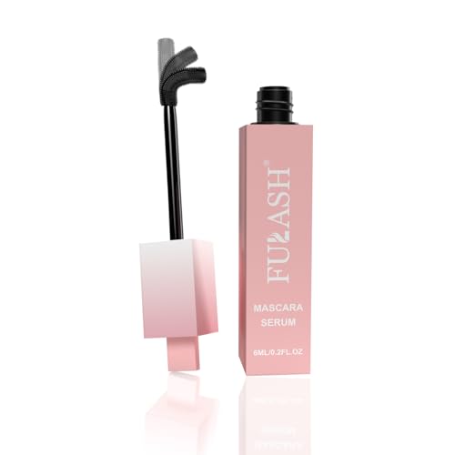Fulash Waterproof Mascara, Adjustable Mascara, Volumizing, Lengthening, Long-Wearing, Smudge-Proof Vegan
