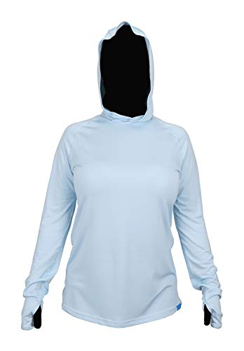 AFTCO Samurai Performance LS Shirt für Damen, Himmelblau, Größe L Cover