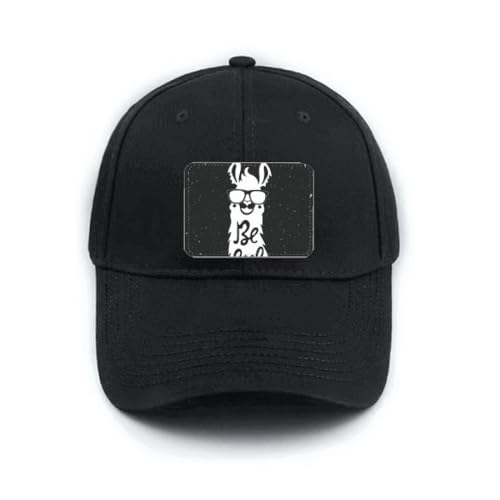 Casquette de baseball alpaga au design bicolore ajustable no/no Be Cool