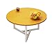 DYB Europejski ruchomy mały okrągły stół, nowoczesny minimalistyczny stolik po bokach sofy, kreatywny stół na przekąski, wielofunkcyjny stolik nocny, żółty