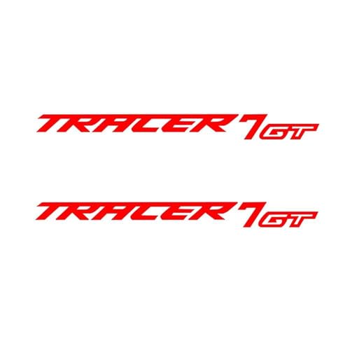 Autocollants de moto phosphorescents imperméables Tracer 7 GT design durable