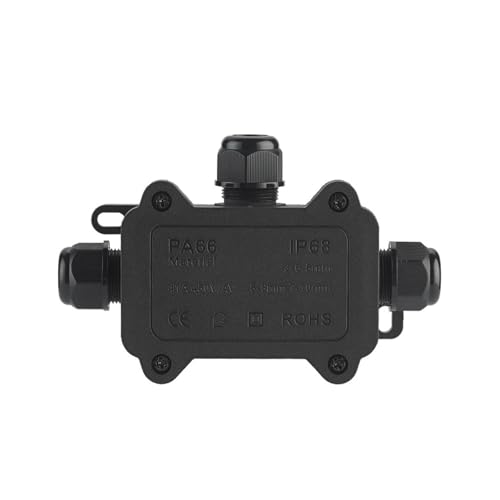 Boîte de jonction étanche IP68 pour éclairage de jardin et câble enterré M20X