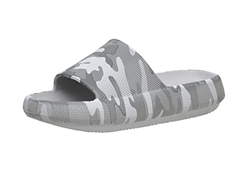 CUSHIONAIRE Feather EVA Slides for Women – Comfortable Slip On Womens Slippers, Indoor Outdoor...