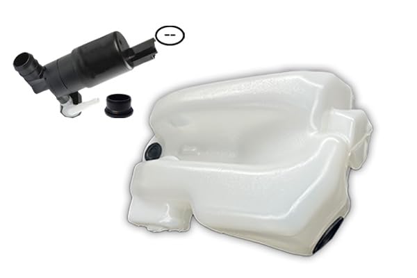 3RG INDUSTRIAL - Kit Depósito Agua Limpiaparabrisas (2Pcs) - OEM Varios - Piezas para Coche Recambios Motor y Otras Partes de Vehículo - Compatible con los distintos Modelos de Coche.