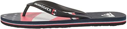 Quiksilver Men's Molokai 4Th 3 Point Sandal Flip-Flop, Blue 1, 11 | Image 7