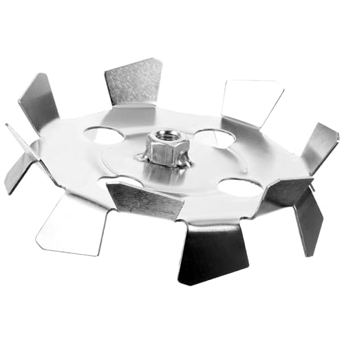 Yardenfun Accesorio Mezclador para Taladro Eléctrico Cabezal Mezclador de Pasta para Paneles de Yeso Varilla Agitadora de Hierro Galvanizado Compatible Taladros de Impacto y