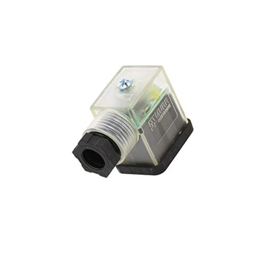 Connecteur de soupapes format B 10mm femelle 24V mâle pour système hydraulique industriel