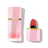 SHEGLAM (シーグラム)カラーブルーム リキッドチーク 全25色【マット/シマー2種質地】ポンポン簡単 中顔面短縮 血色感 立体感 アニマルフリー(Candy Apple)