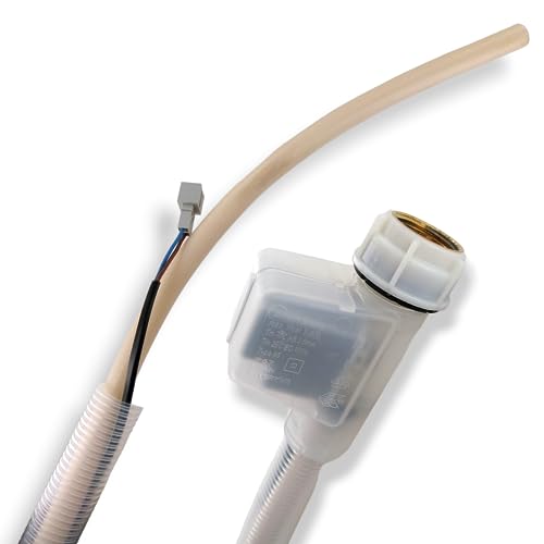 DL-pro Aquastop Schlauch Spülmaschine 1,68 m – passend für Siemens iQ300 iQ500 iQ700 Bosch Neff Constructa 00668113 – Sicherheitszulaufschlauch SuperSilence Geschirrspüler