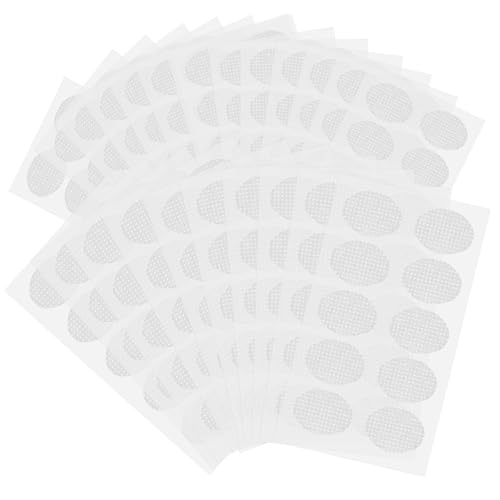 Lunaanda 500 Piezas Parches de Soporte para Lóbulos de Oreja, Protectores Invisibles para Lóbulos Pendientes, Pegatinas Orejas para Pendientes Pesados, Parches Estabilizadores para Pendientes Grandes