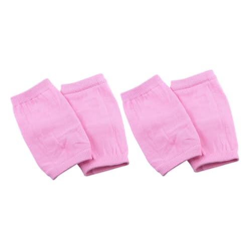 BUTIFULSIC 2 Pairs Beauty Moisturizing Elbow Pad Gel Elbow Pad Skin Care Gel Elbow Cover Skincare Tools Elbow Support Brace Moisturizing Elbow Cover Elbow Spa Sleeves Pink Spandex 5%