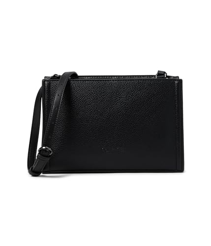 Calvin Klein Deesha Tailored Crossbody, Black/Gunmetal