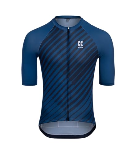 Image of Kalas Motion Z4 Men's Short Sleeve Jersey, Deep Blue, Small