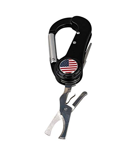 image for Golfing Gizmos 5 in 1 Divot Repair Tool, Ball Marker, Cigar Cutter, Sp
